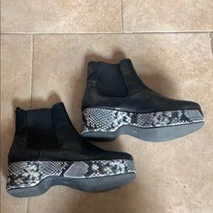 Urban Outfitters Snakeskin Platforms